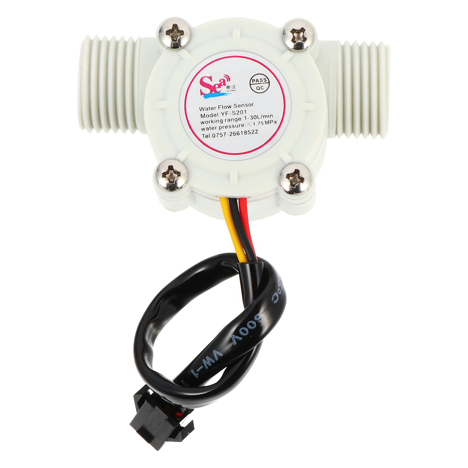 Water Flow Sensor 1 Pc Water Flow Sensor Switch Hall Effect Sensor