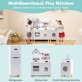 thumbnail image 6 of Gymax 3 in 1 Kitchen Toy w/Refrigerator Kitchen Set Washing Machine Ice Maker Stoves, 6 of 10