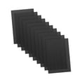 thumbnail image 3 of Paquete de 10 mallas para ojos para máscara Therian, malla para ojos de PVC imprimible, para disfraces, trajes de piel, cosplay, manualidades, carnava Negro, 3 of 7