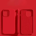thumbnail image 1 of Funda de silicona líquida Original para iPhone 14, 13, 12, 11 Pro Max, Mini 7, 8 Plus, X, XR, XS Max, parachoques a prueba de golpes, accesorios de cubierta suave, 1 of 4