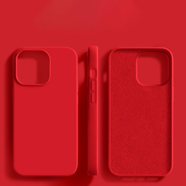 Funda de silicona líquida Original para iPhone 14, 13, 12, 11 Pro Max, Mini 7, 8 Plus, X, XR, XS Max, parachoques a prueba de golpes, accesorios de cubierta suave