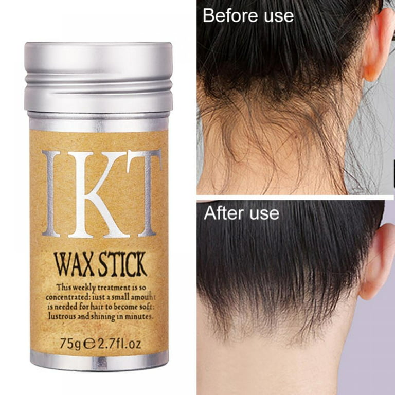 Hair Wax Stick for Wigs Bed Head Stick Edge Control Slick Stick Hair Pomade  Stick Non-greasy Styling Wax 2.7 Oz Long Lasting Strong Hold Temporary Hair  Styling Product for Edge Frizz Hair