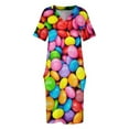thumbnail image 3 of ¡Inteligentes! Vestido colgante con bolsillos para mujer, elegante vestido de lujo, tallas grandes, verano, 3 of 6