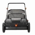 thumbnail image 5 of Unbranded 21-Inch 3.5 Cubic Foot Push Lawn Sweeper with Mesh Hopper Bag, 2 Brushes, Heavy-Duty Steel Frame, 5 of 8