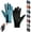 Light Blue, variant on Bomaze Winter Gloves, Touch Screen Warm Gloves, Waterproof & Windproof Thermal, for Cycling Skiing