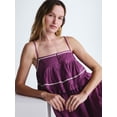 thumbnail image 5 of Scoop Women’s Flowy Cotton Mini Dress with Lace Trim, Sizes XS-XXL, 5 of 6