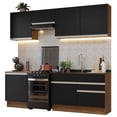thumbnail image 2 of Cocina Integral Completa Modular Madesa Glamy 240cm MN 08, 2 of 5
