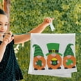 thumbnail image 2 of Coolnut Gnome Trio Lucky Hand Towels 2 PCS, Ultra Soft and Highly Absorbent, St Patrick's Day Decorative Fingertip Towel for Home, Bathroom, Kitchen, 28.3"x14.4", 2 of 4