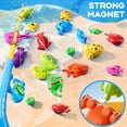 thumbnail image 2 of Juego de pesca magnético LILYBUDS para niños de 3 a 8 años con peces, 2 of 9
