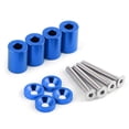 thumbnail image 2 of Bonnet Évent Kit, Aluminium Alliage Bonnet Risers Racing Voiture Accessoires Capot Évent Espaceur Résultats Impressionnants, 2 of 8