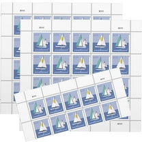 Sailboats POSTCARD RATE USPS Forever Postage Stamps 50 US Postal First Class Water Ocean Outdoor Lake Summer Sailing Wedding Celebration Anniversary (50 Stamps)