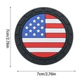thumbnail image 3 of Car Cup Pad, 2 PC Independence Day Universal Auto Non-Slip Cup Holder Embedded In Ornaments Silicone, Car Interior Accessories Mat, 3 of 3