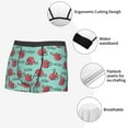 thumbnail image 3 of Pofeuu Snowflake Hot Cocoa Print Men’s Boxer Briefs, Moisture-Wicking Underwear, Regular,Trunk-X-Large, 3 of 5