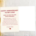 thumbnail image 2 of Tarjeta de aniversario y regalos Josensai Romantic para pareja, 2 of 6