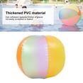 thumbnail image 4 of Pelota De Playa Inflable Grande Arcoíris De 31,5 Pulgadas, Gran Color Arcoíris, Piscina, Pelota De Playa, Juguete Para Fiesta De Verano, Césped Al Aire, 4 of 7