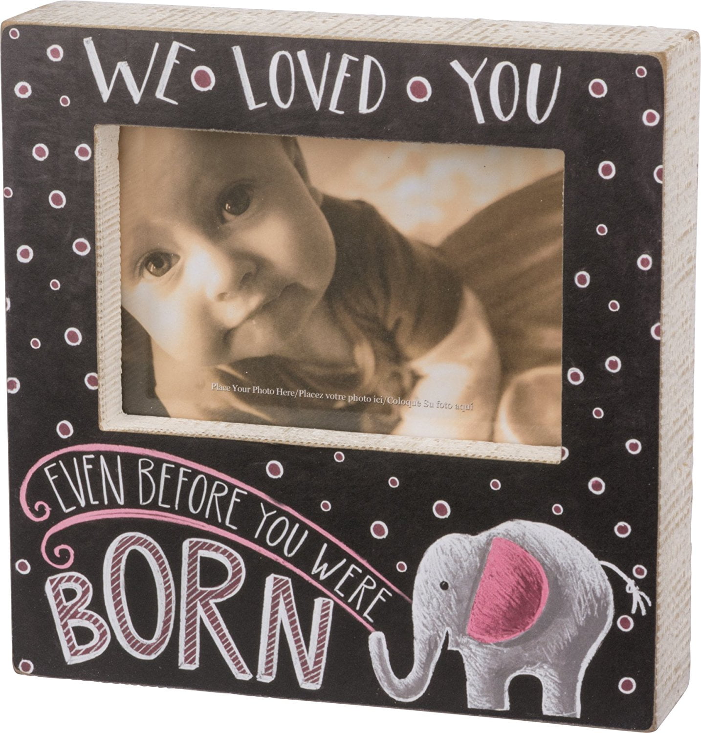 New Primitives By Kathy Baby Box Picture Frame We Loved You Even New Primitives By Kathy Baby Box Picture Frame We Loved You Even Before Pink Com