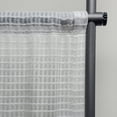 thumbnail image 3 of Versailles - Waffle Fabric Privacy Panel, 42" x 72", Adjustable Height, White, 3 of 6