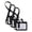 Z6-Black 3 Pcs, variant on PU Leather ID Badge Holder,ID Badge Holder with 1 Transparent ID Window 1 Credit Card Slot and PU Leather Lanyard,4.72 inch ID Badge Holder for Work School IDs,Cruise Ship Cards,Pass Cards (Pink)