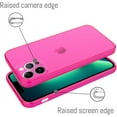 thumbnail image 4 of for iPhone 13 Pro Case Hot Pink Soft TPU Bumper Anti-Drop Anti-Scratch Shock Absorption Protective Wireless Slim Cover Compatible with iPhone 13 Pro 6.1 Inch for Women Girls, 4 of 7