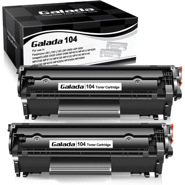 Galada Compatible Toner Cartridge Replacement for Canon 104 CRG-104 FX-9 FX-10 for ImageCLASS D420 D450 D480 MF4150