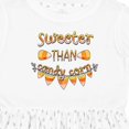 thumbnail image 4 of Inktastic Sweeter Than Candy Corn Halloween Girls Toddler Dress, 4 of 5