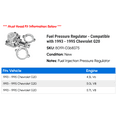 thumbnail image 2 of Fuel Pressure Regulator - Compatible with 1993 - 1995 Chevy G20 1994, 2 of 3
