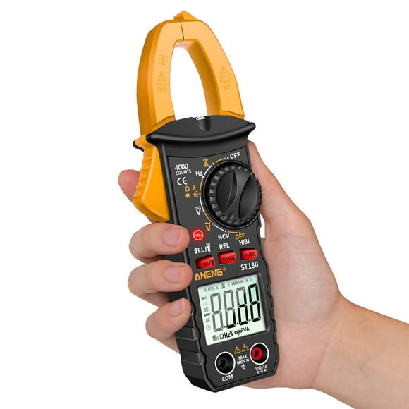ANENG Clamp Meter,Meter Ncv Tester Ammeter Dc Current Clamp Meter Clamp Voltmeter Ammeter Clamp Tester -30~1000 Current Meter Ncv Meter Tester Current Meter Clamp Voltmeter Ncv Tester Universal Havou