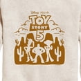 thumbnail image 3 of Toy Story 5 - Western Silhouette - Youth Boys Crew Fleece Sweatshirt, 3 of 5