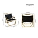 thumbnail image 4 of Silla De Camping De Metal Plegable Portátil Kadabrah Para Exterior, 4 of 4