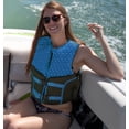 thumbnail image 3 of Comfort Wave Pro 2X/3X Turquoise Night Life Jacket, 3 of 8