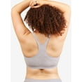 thumbnail image 2 of Leading Lady, The Serena, Racerback Sports Bra, Wireless, Full Coverage Unpadded Cups, Moisture Wicking Cotton, Light Support (Women's & Women's Plus), 2 of 5