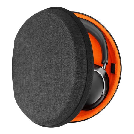 Geekria Shield Headphones Case Compatible with Boses QC Ultra/45/35 Gaming/35 II/SE, 700, Replacement Hard Shell Travel Carrying Bag with Cable Storage (Dark Grey)