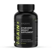 Ayuvya i-Gain+The Ultimate Weight Gainer Muscle Mass 100% Ayurvedic 120 Tablets