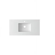 VIVA Stone 48 Matte White - Solid Surface Countertop