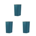 thumbnail image 1 of Bote de basura con tapa a presión Advancent ABS gran capacidad baño cocina Verde, 1 of 6