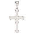 thumbnail image 2 of Auriga Fine Jewelry 925 Sterling Silver Polished Crucifix Cross Pendant for Women (Length - 41.8mm, Width - 20mm), 2 of 6