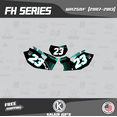 thumbnail image 3 of Kalair GFX Graphics Kit for Yamaha WR250F (2007-2013) Fh Series, 3 of 5