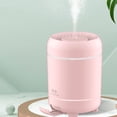 thumbnail image 4 of Mini humidificador portátil para coche, modo niebla, luz nocturna, ambientador, 300 ml, para escritorio Rosado, 4 of 9
