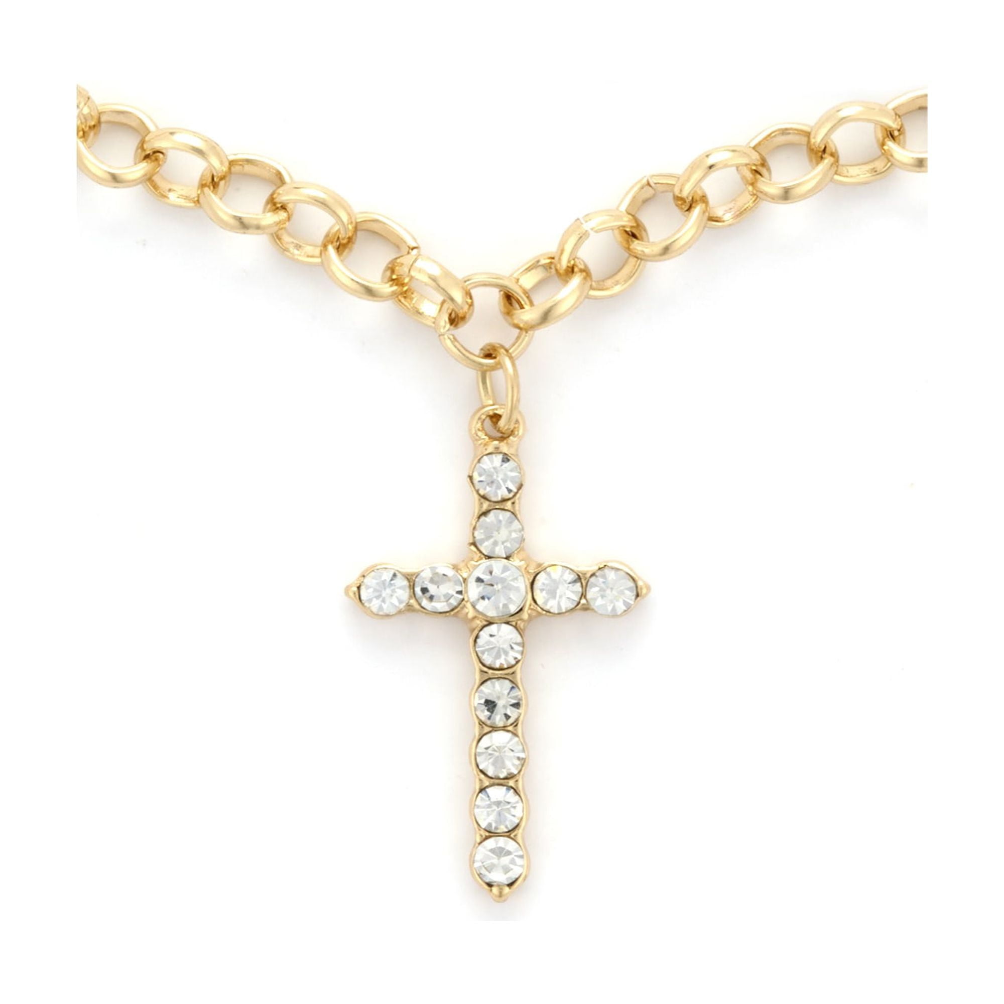 Bella by Thorne Multi Cross Waist Chain Unisex, Gold
