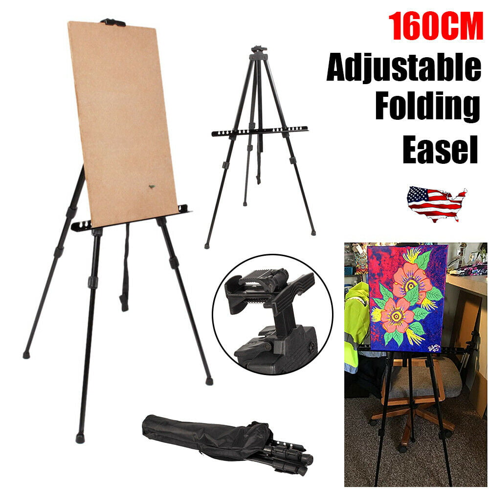 Folding Artist Painter Telescopic Studio Easel Tripod Display Stand Art Supplies 