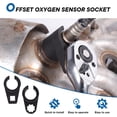 thumbnail image 6 of O2  Sensor Socket Thread Chaser Set, Automotive O2  Sensor Socket, Offset 02 Sensor Wrench  and Thread Chaser Tool, 6 of 7