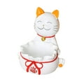 thumbnail image 3 of Estatuilla de Resina, Estatua de Gato de La , Regalo, Contenedor de Artículos Diversos, Escultura de Gato de , Bandeja de Almacenamien, 3 of 8