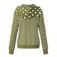 thumbnail image 4 of Sudadera con capucha para mujer, abrigo, chaqueta de cuello alto, bolsillo con cremallera, manga larga, ropa de abrigo con cremallera, Tops, jersey de cuello alto Pompotops  gfhjh12075, 4 of 5