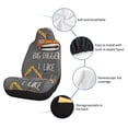 thumbnail image 6 of Sikiie I Like Big Digger Car Seat Covers 2PCs Front Car Seat Covers Universal fit for Most Cars SUVs and Trucks-2 PCS, 6 of 9
