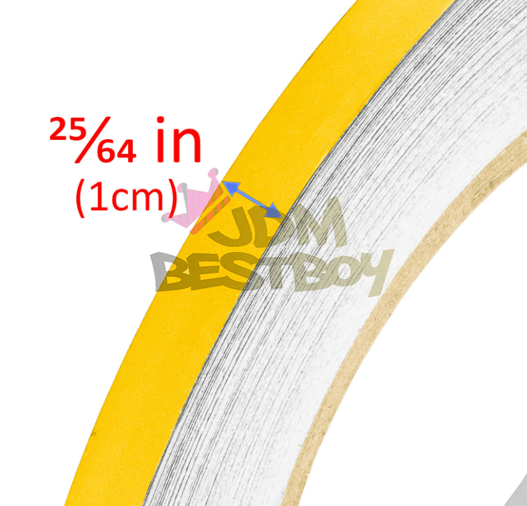 Rainbow Reflective Tape Safety Self Adhesive Striping Sticker 150FT Roll 1Cm 
