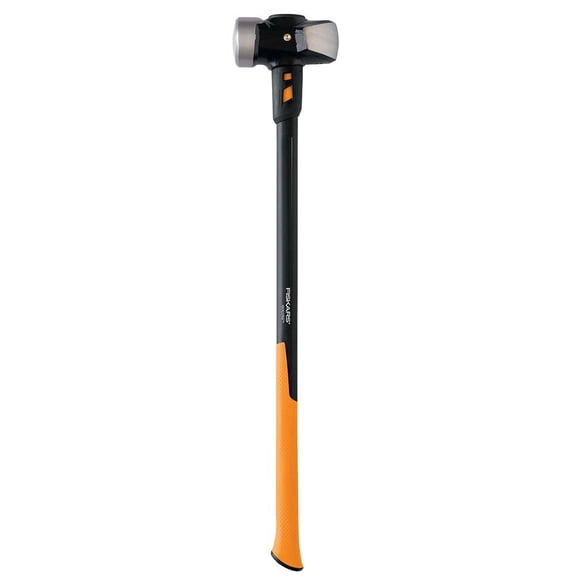 Fiskars 10 lbs. Sledge Hammer (36 Inch), Black and Orange, 1 Count