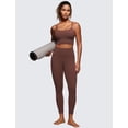 thumbnail image 3 of Top Deportivo CRZ YOGA Ajustable Sin Aros con Relleno Taupe Talle S, 3 of 5