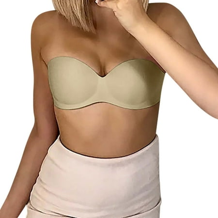 Sports Bras For Women High Support Strapless Pushup Bras Lift Bra Upwingsbra Wireless Non Underwear Bra