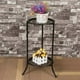 thumbnail image 4 of Two-Layer Metal Plant Stand Plant Holder for Indoor Outdoor Decor B, 4 of 5