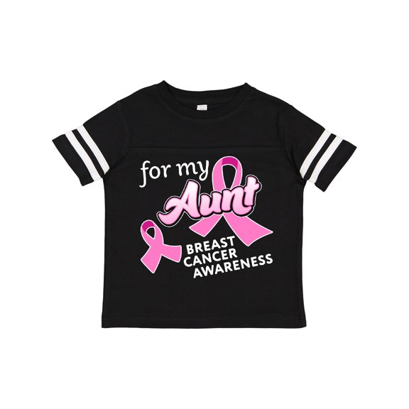 Inktastic For My Aunt - Breast Cancer Awareness Boys or Girls Toddler T-Shirt